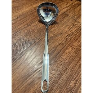 Inox Rostfrei 18/8 Stainless Steel Soup Ladle Silver Mirror Finish Long Handle